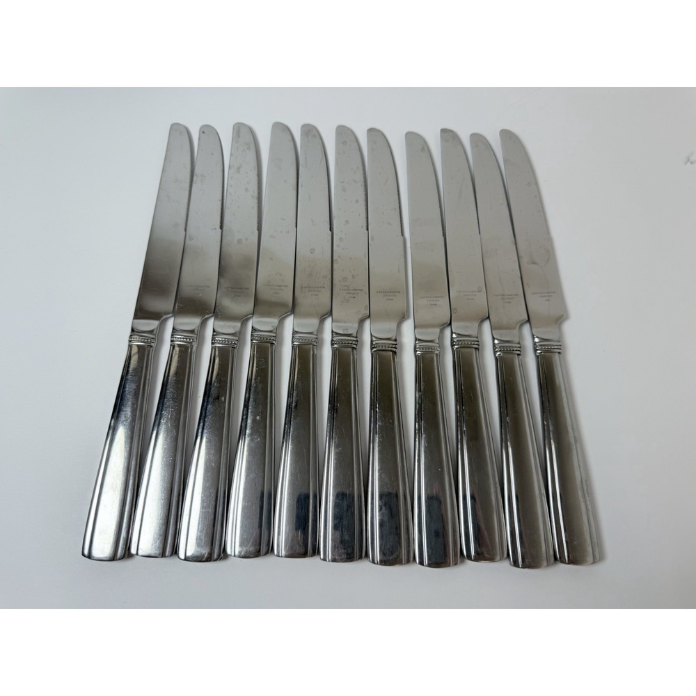 Reed & Barton Andover Pearl 18/10 Stainless 11 Dinner Knives